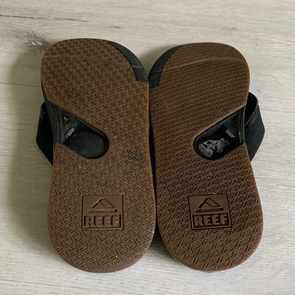 Reef Men's Leather Fanning‎ Low Sandals